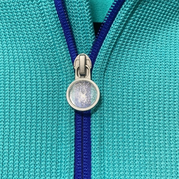 Girls Spyder zip up jacket size 14 - Picture 2 of 6